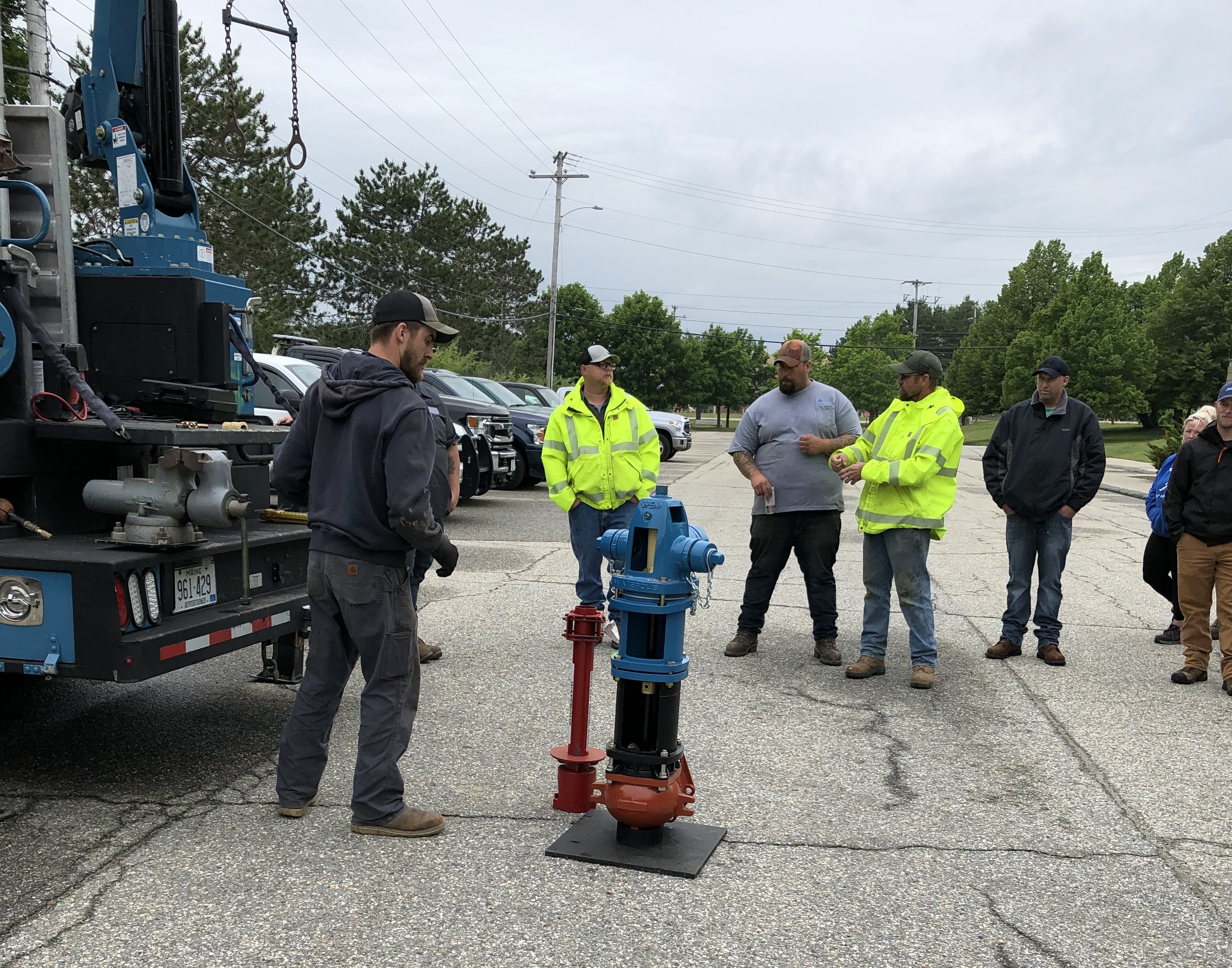 Hydrant and tech services with TWS